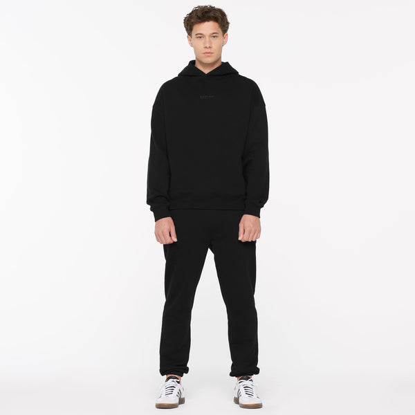 ELY-AS Hoodie Unisex mit Backprint black