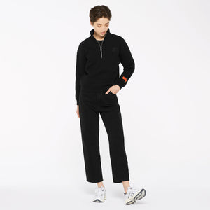 KAY-LA Troyer-Sweatshirt mit Back-Print black