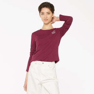 BREN-DA Longsleeve Printed grape