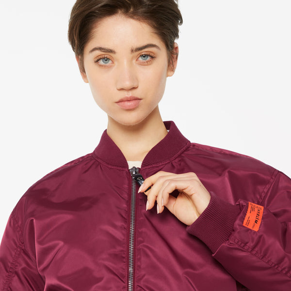 TAY-LOR Bomberjacke printed grape