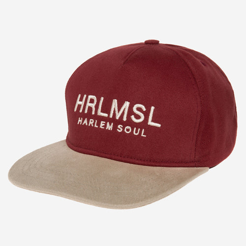 Base Cap Two-Tone bordeaux / sand