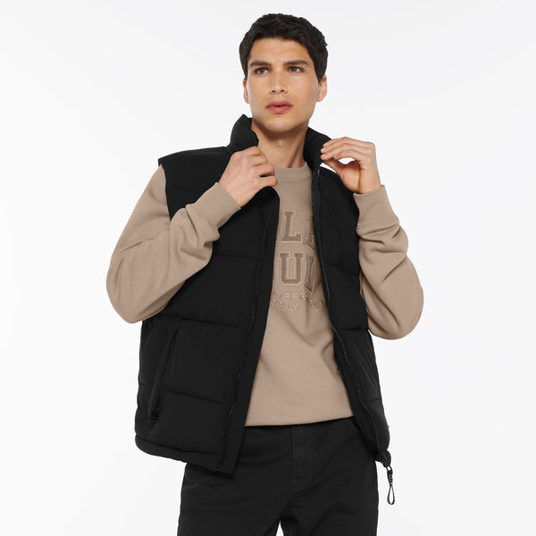 WA-LLY Puffer Vest black