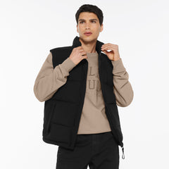 WA-LLY Puffer Vest black
