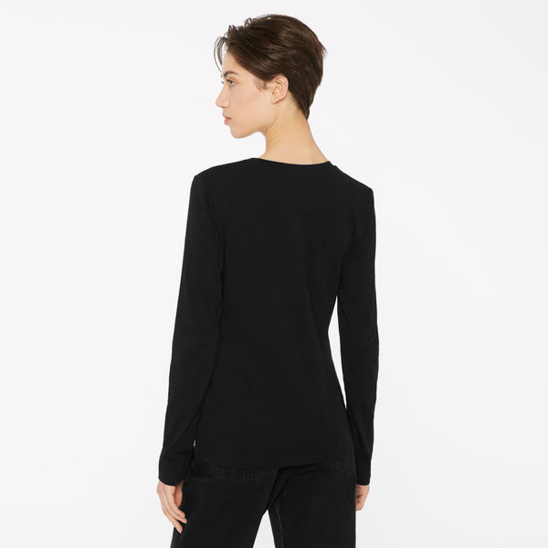 BREN-DA Longsleeve Printed black