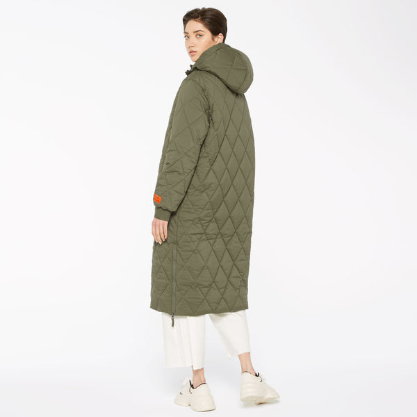 CA:RO Puffer Coat deep khaki