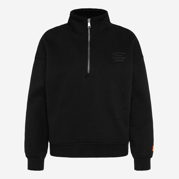KAY-LA Troyer-Sweatshirt mit Back-Print black