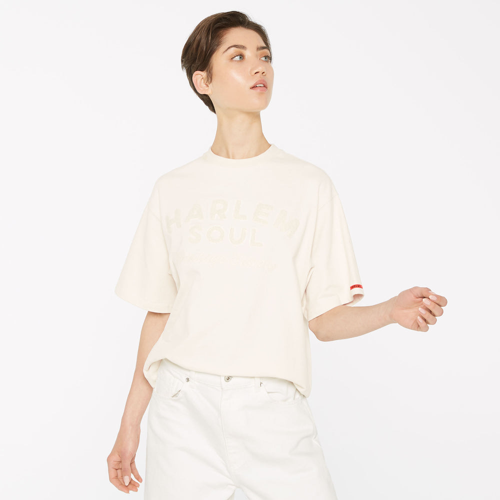 GI-LLY T-Shirt mit Logo Artwork ecru
