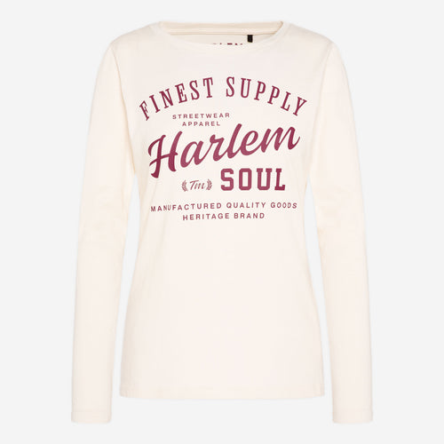 BREN-DA Longsleeve Printed ecru