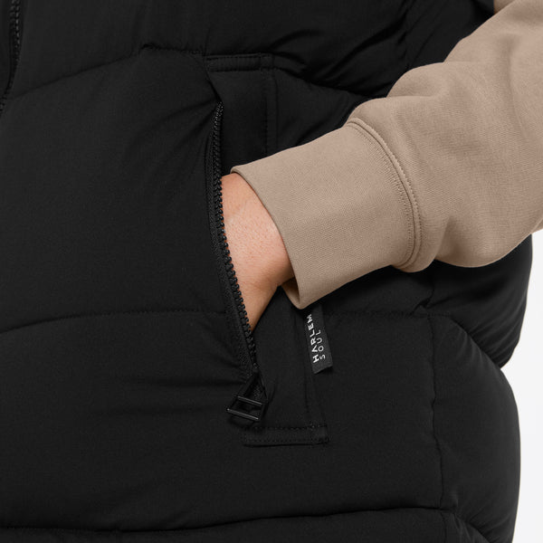 WA-LLY Puffer Vest black