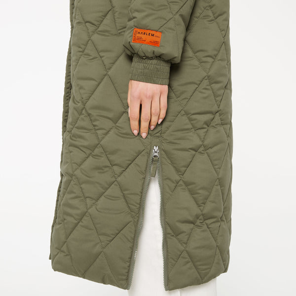 CA:RO Puffer Coat deep khaki