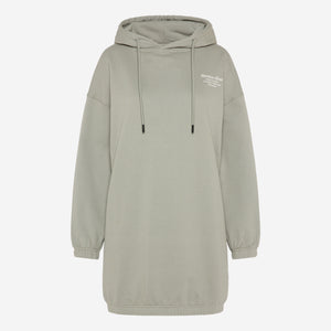 DE-MI Sweatdress mit Kapuze sage