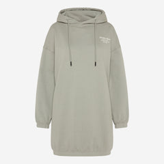 DE-MI Sweatdress mit Kapuze sage
