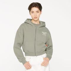DAR-LA Hoodie Jacket cropped sage