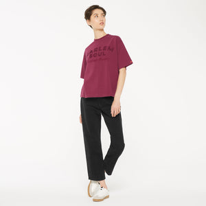 GI-LLY T-Shirt mit Logo Artwork grape