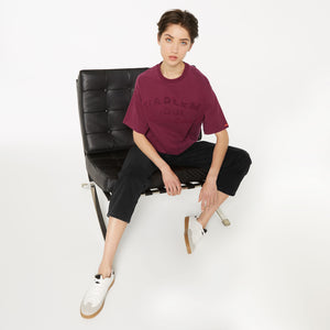 GI-LLY T-Shirt mit Logo Artwork grape
