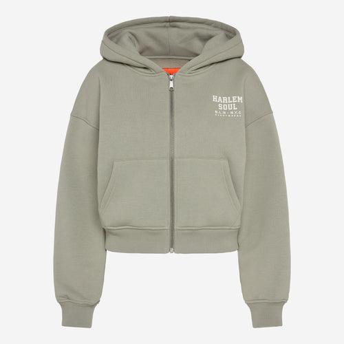 DAR-LA Hoodie Jacket cropped sage