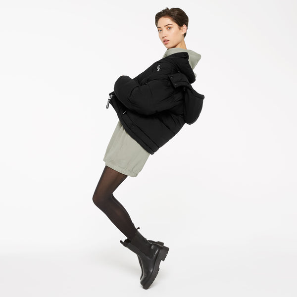 SO-HO Puffer Jacket mit Kapuze black