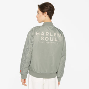 TAY-LOR Bomberjacke printed sage