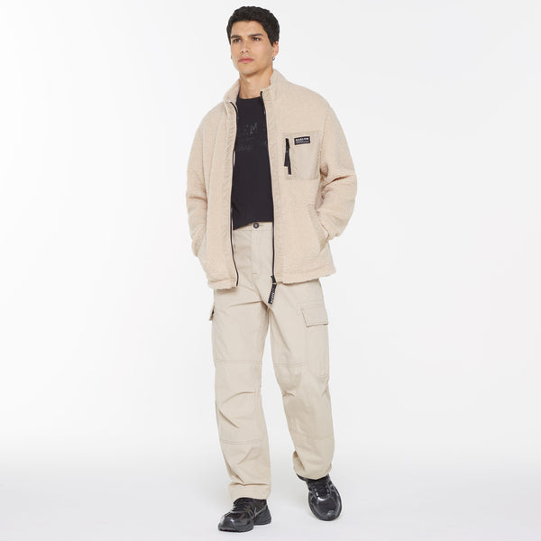AT-LANTA Teddyfleecejacke wool