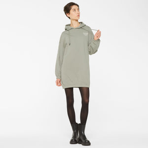 DE-MI Sweatdress mit Kapuze sage