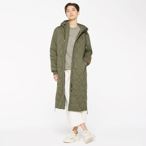 CA:RO Puffer Coat deep khaki
