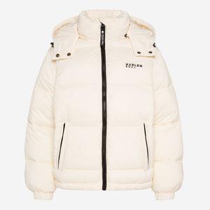 SO-HO Puffer Jacket mit Kapuze ecru