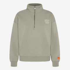 KAY-LA Troyer-Sweatshirt mit Back-Print sage