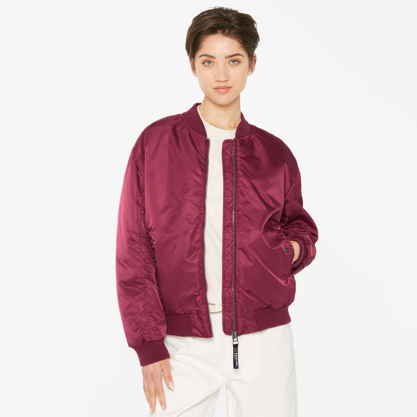 TAY-LOR Bomberjacke printed grape