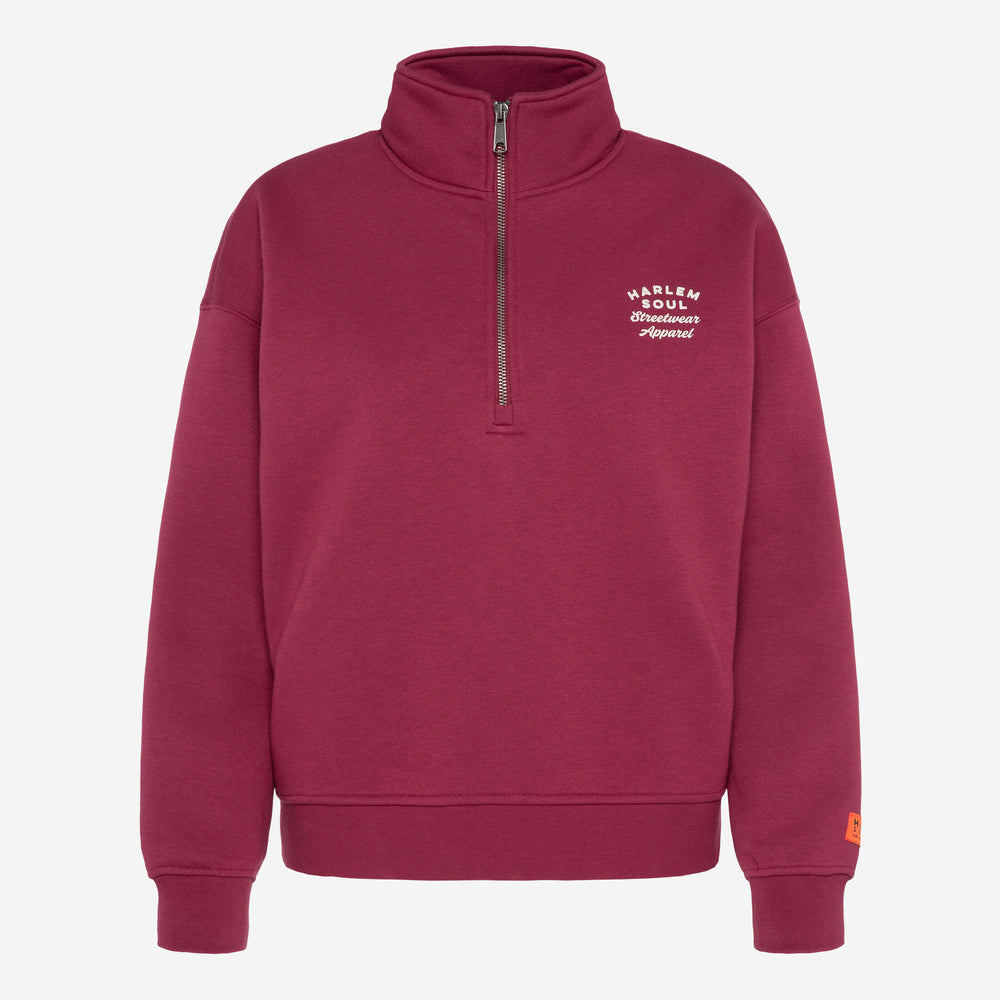 KAY-LA Troyer-Sweatshirt mit Back-Print grape