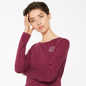 BREN-DA Longsleeve Printed grape