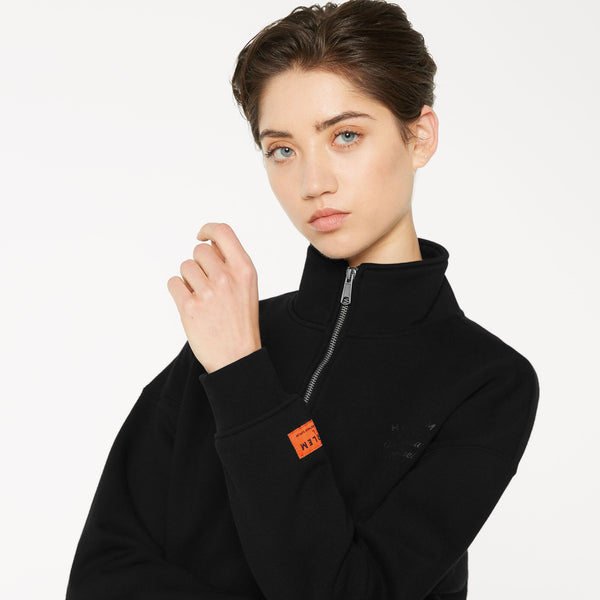 KAY-LA Troyer-Sweatshirt mit Back-Print black