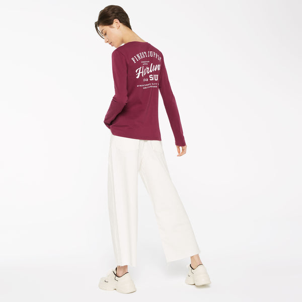 BREN-DA Longsleeve Printed grape