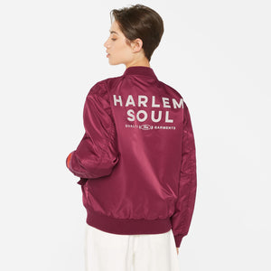 TAY-LOR Bomberjacke printed grape