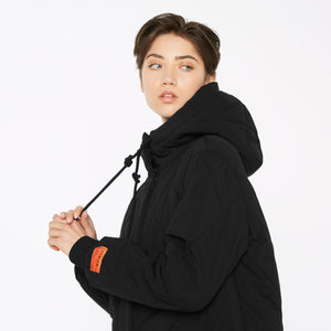 CA:RO Puffer Coat black