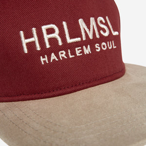 Base Cap Two-Tone bordeaux / sand