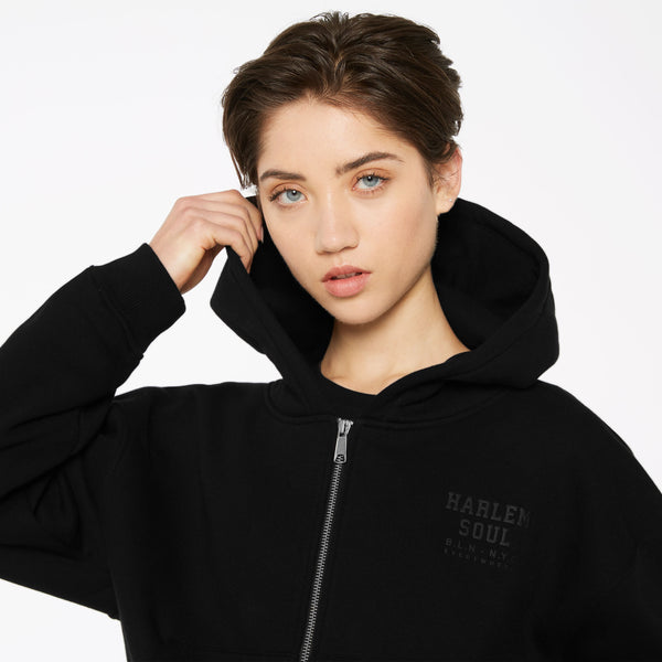DAR-LA Hoodie Jacket cropped black