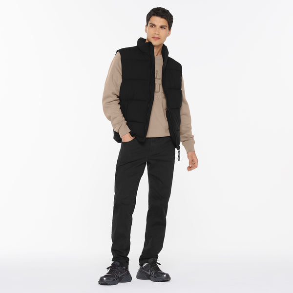 WA-LLY Puffer Vest black