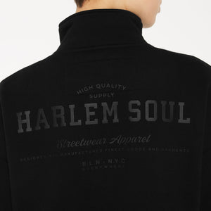 KAY-LA Troyer-Sweatshirt mit Back-Print black