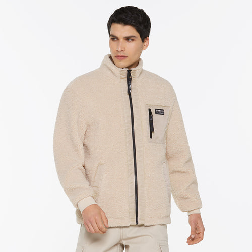 AT-LANTA Teddyfleecejacke wool