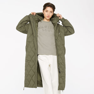 CA:RO Puffer Coat deep khaki