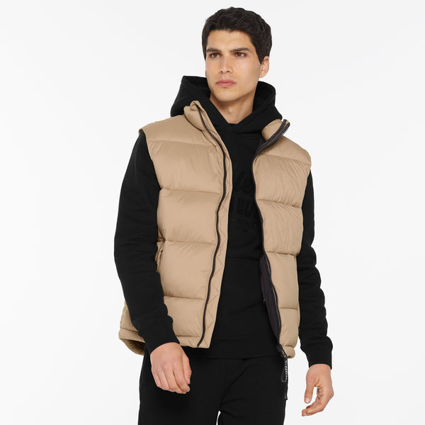 WA-LLY Puffer Vest earth