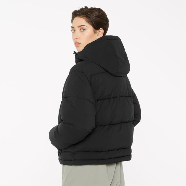 SO-HO Puffer Jacket mit Kapuze black