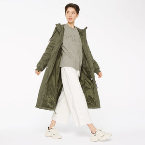 CA:RO Puffer Coat deep khaki