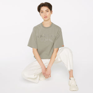 GI-LLY T-Shirt mit Logo Artwork sage