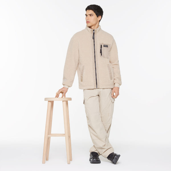 AT-LANTA Teddyfleecejacke wool