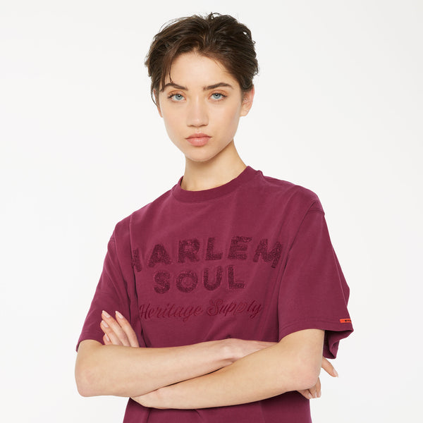 GI-LLY T-Shirt mit Logo Artwork grape