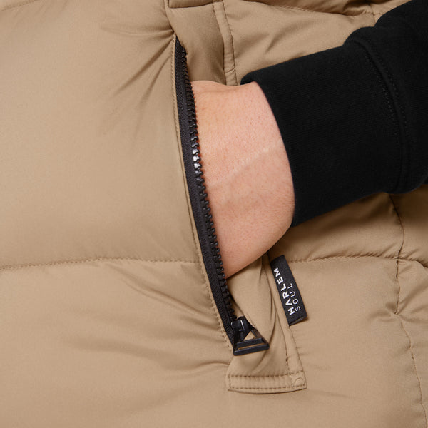 WA-LLY Puffer Vest earth