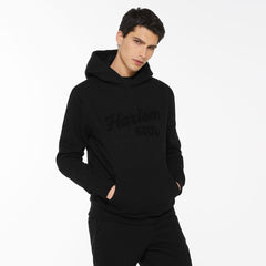 MON-TEL Hoodie mit Frottee-Logo black