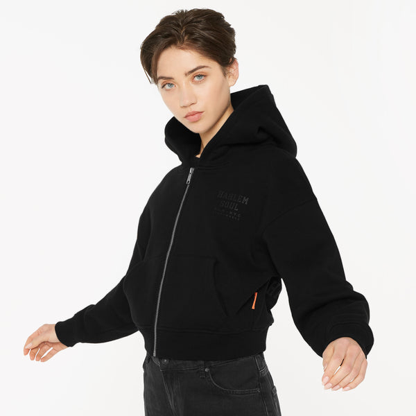 DAR-LA Hoodie Jacket cropped black