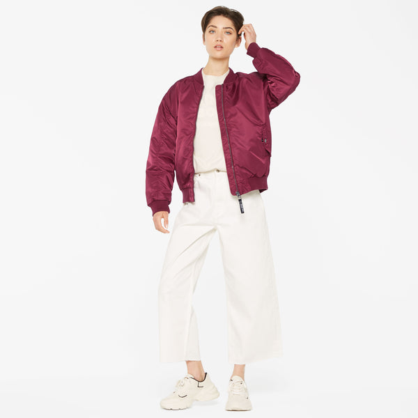 TAY-LOR Bomberjacke printed grape